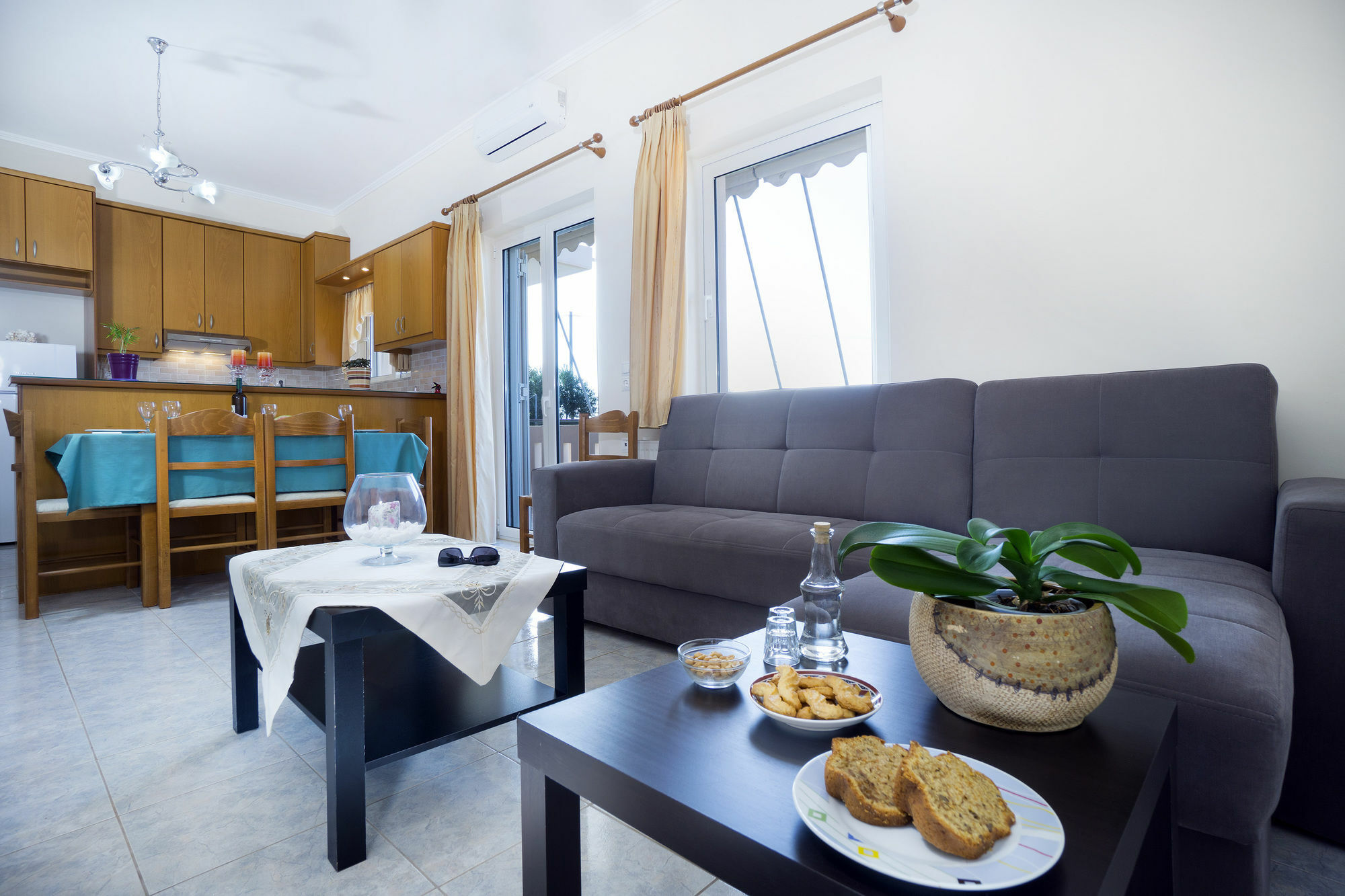 Skamagkas G. Apartments Stavros  Bagian luar foto